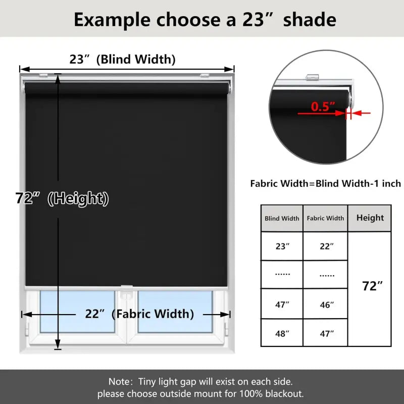 Loom & Light Blackout Roller Shade